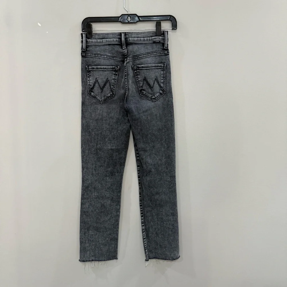 Mother Jeans High Waisted Rascal Ankle Snippet in Train Stops